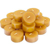 DEYBBY Beeswax Tealight Candles, Small Natural Beeswax Candle in Clear Cup for Home Decor (20 Pack) EasyOptionXY LLC