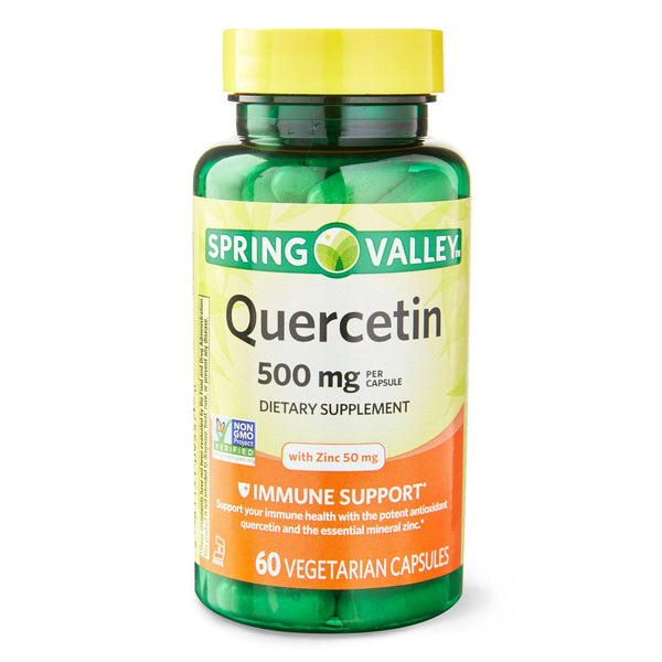 Spring Valley Quercetin; 500 mg Vegetarian Capsules; 60 Count EasyOptionXY LLC