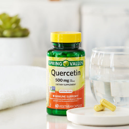 Spring Valley Quercetin; 500 mg Vegetarian Capsules; 60 Count EasyOptionXY LLC