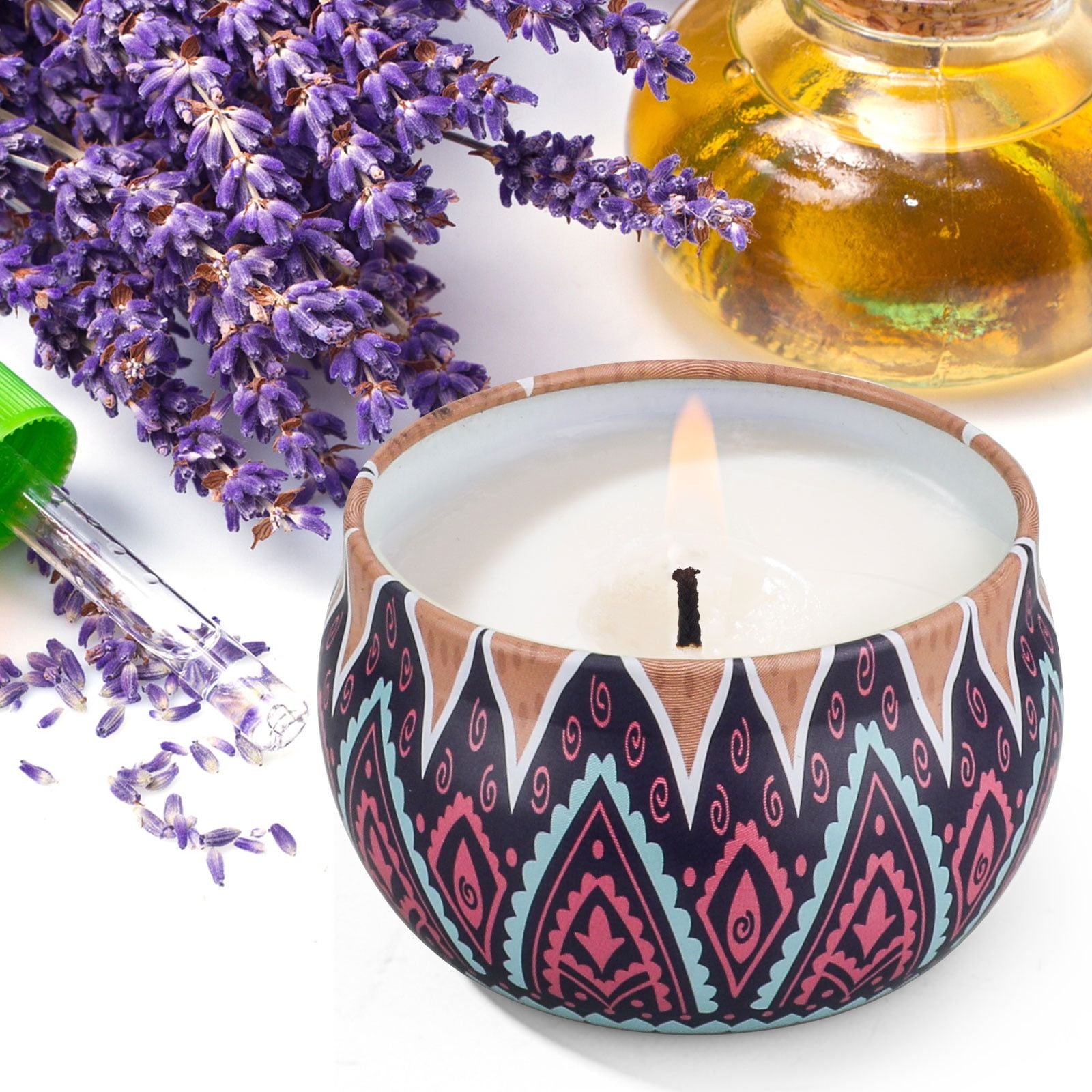 12 Pack Scented Candles Gifts Set Soy Wax Aromatherapy Candles for Holiday Birthday Valentine, 30oz/set EasyOptionXY LLC