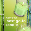 Glade Scented Candle Jar, Bamboo & Waterlily, Fragrance Infused with Essential Oils, 3.4 oz, Pack of 2 EasyOptionXY LLC