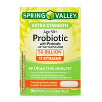 Spring Valley Extra Strength Age 50+ Probiotic with Prebiotic; 30 Count EasyOptionXY LLC