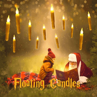 Christmas Decorations for H arry P otter 12 Pcs Hanging LED Floating Candles with Remote Control Taper Candles Christmas Xams Decor for Party, Birthday, Wedding and Church Supplies EasyOptionXY LLC