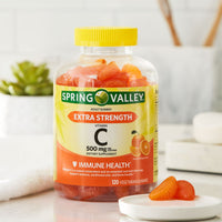 Spring Valley Extra Strength Vitamin C; 500 mg Vegetarian Gummies; 120 Count EasyOptionXY LLC