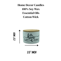 2-Pack Spring Candles 6 oz ceramic jar, Floral Fragrance Home Scented Candles 48 hrs. Burn Time EasyOptionXY LLC