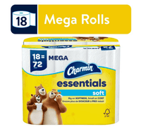 Charmin Essentials Soft Toilet Paper, 18 Mega Roll EasyOptionXY LLC
