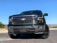 AlphaRex 14-15 Chevrolet Silverado LUXX-Series LED Projector Headlights Black OffRoadUSA.com