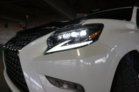 AlphaRex 14-23 Lexus GX 460 NOVA-Series LED Projector Headlights Black OffRoadUSA.com