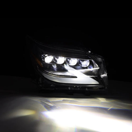 AlphaRex 14-23 Lexus GX 460 NOVA-Series LED Projector Headlights Alpha-Black OffRoadUSA.com