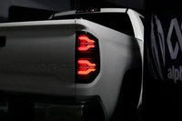 AlphaRex 14-21 Toyota Tundra LUXX-Series LED Tail Lights Black OffRoadUSA.com