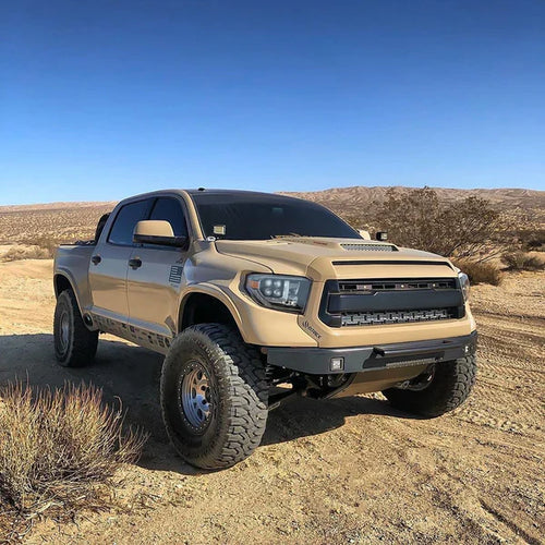 AlphaRex 14-21 Toyota Tundra MK II NOVA-Series LED Projector Headlights Black OffRoadUSA.com