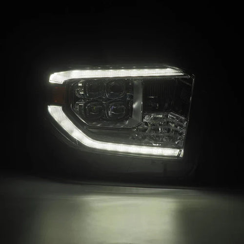 AlphaRex 14-21 Toyota Tundra MK II NOVA-Series LED Projector Headlights Chrome OffRoadUSA.com