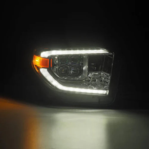 AlphaRex 14-21 Toyota Tundra MK II NOVA-Series LED Projector Headlights Chrome OffRoadUSA.com