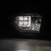 AlphaRex 14-21 Toyota Tundra MK II NOVA-Series LED Projector Headlights Chrome OffRoadUSA.com