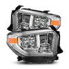 AlphaRex 14-21 Toyota Tundra MK II NOVA-Series LED Projector Headlights Chrome OffRoadUSA.com