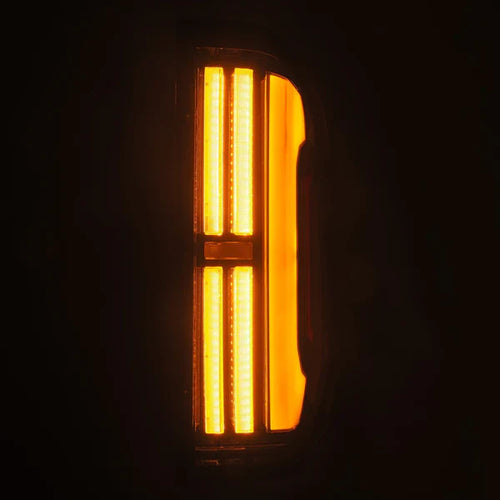 AlphaRex 14-21 Toyota Tundra NOVA-Series Prismatic LED Tail Lights Alpha-Black OffRoadUSA.com