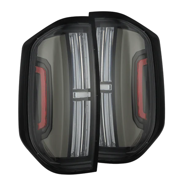 AlphaRex 14-21 Toyota Tundra NOVA-Series Prismatic LED Tail Lights Black OffRoadUSA.com