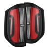 AlphaRex 14-21 Toyota Tundra NOVA-Series LED Tail Lights - Black Red OffRoadUSA.com