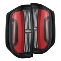 AlphaRex 14-21 Toyota Tundra NOVA-Series LED Tail Lights - Black Red OffRoadUSA.com