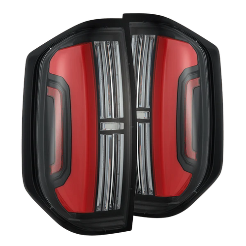 AlphaRex 14-21 Toyota Tundra NOVA-Series LED Tail Lights - Black Red OffRoadUSA.com