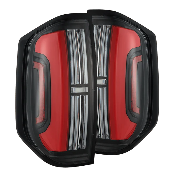 AlphaRex 14-21 Toyota Tundra NOVA-Series LED Tail Lights - Black Red OffRoadUSA.com