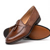 14-580-CGN FRANCO Teju Lizard Tassel Loafer, Cognac Zelli Italia