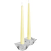 Hyoola 12" Ivory Dripless European Made Taper Candles, Unscented Paraffin Wax with Cotton Wicks, 12-Pack EasyOptionXY LLC