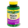 Spring Valley Niacin Inositol Hexanicotinate Dietary Supplement; 500 mg; 120 Count EasyOptionXY LLC