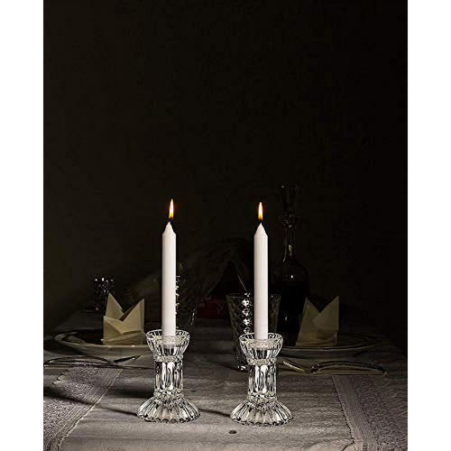 Ohr Candles, 3 Hour Shabbat, Emergency, and Prayer Unscented Taper Candles - White (72 Pack) EasyOptionXY LLC