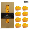 FCMSHAMD Tea Lights - Pack of 36, Premium Beeswax, 0.6 oz Each, 3-4 Hours Burn Time EasyOptionXY LLC
