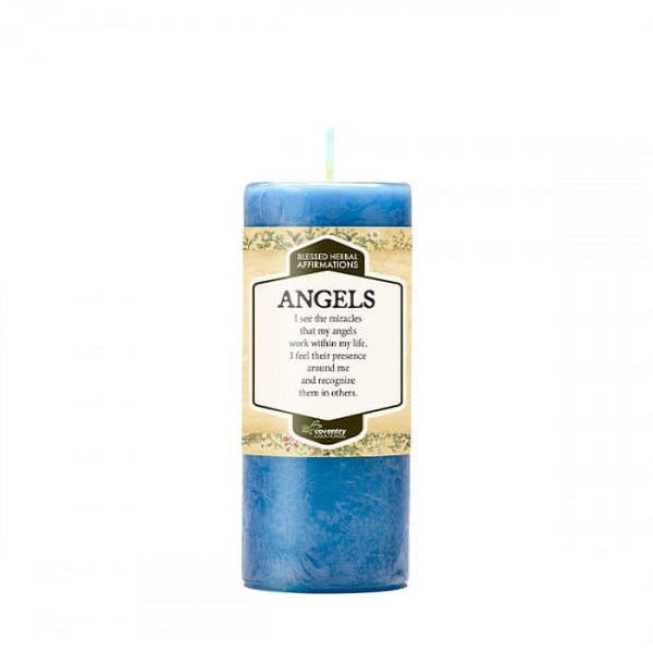 COVENTRY CREATIONS Affirmation Angel Candle EasyOptionXY LLC
