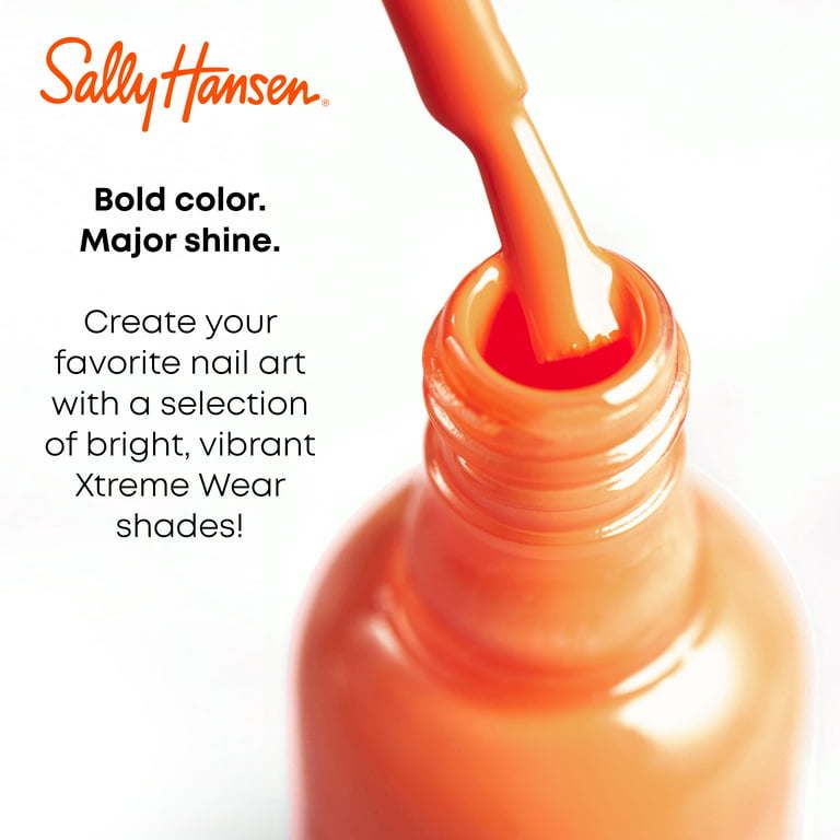 Sally Hansen Xtreme Wear Nail Color, White On, 0.4 oz, Color Nail Polish, Nail Polish, Quick Dry Nail Polish, Nail Polish Colors, Chip Resistant, Bold Color EasyOptionXY LLC
