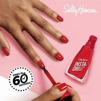 Sally Hansen Insta-Dri Nail Color, Let's Jam, 3-in-1 Formula, Color Nail Polish, 0.31 Oz, Quick Dry Nail Polish, Nail Polish, Top Coat Nails, Full Coverage Formula, One Stroke, One Coat EasyOptionXY LLC