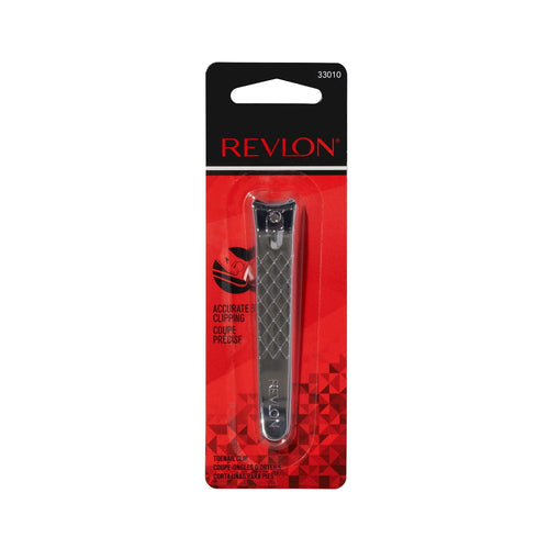 Revlon Toenail Clipper with Foldaway Nail File Stainless Steel Non Corrosive Straight Blade Nail Cutter for Easy Trimming and Grooming 1 Count EasyOptionXY LLC