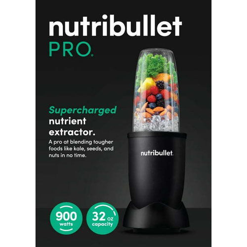nutribullet Pro 32 oz 900 Watt Personal Blender Matte Black EasyOptionXY LLC