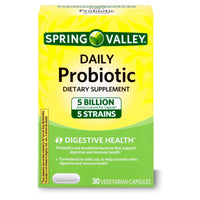 Spring Valley Daily Probiotic Dietary Supplement; 30 Count EasyOptionXY LLC
