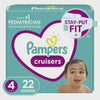 Pampers Cruisers Active Fit Taped Diapers Size 4, 22 Count EasyOptionXY LLC