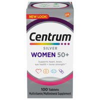 Centrum Silver Multivitamins for Women Over 50; Multimineral Supplement; 100 Count EasyOptionXY LLC