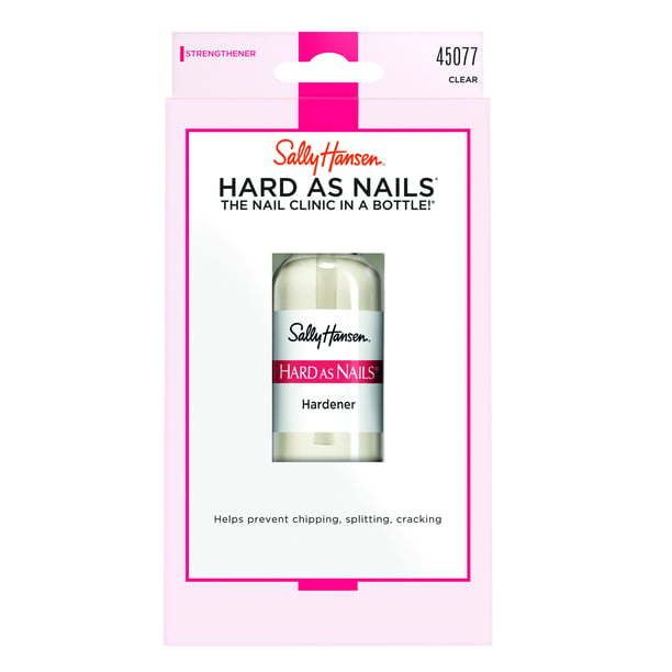 Sally Hansen Hard as Nails Strength Treatment - 45077 Clear Transparent 0.45 oz Nail Treatment EasyOptionXY LLC