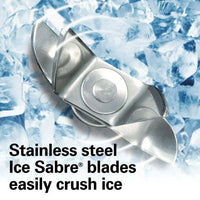 Hamilton Beach Power Elite Blender 40 oz Glass Jar Stainless Steel Blades 800 Watts Black 58175 EasyOptionXY LLC