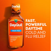 Vicks DayQuil Daytime Cold, Cough and Flu Liquid Medicine, over-the-Counter Medicine, 12 fl. oz. EasyOptionXY LLC