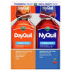 Vicks DayQuil & NyQuil Cold, Cough & Flu Liquid Medicine, over-the-Counter Medicine, Cherry, 2x12 oz EasyOptionXY LLC