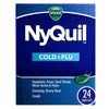 Vicks NyQuil Liquicaps, Nighttime Cold, Cough & Flu Medicine, Over-the-Counter Medicine, 24 Ct EasyOptionXY LLC