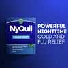 Vicks NyQuil Liquicaps, Nighttime Cold, Cough & Flu Medicine, Over-the-Counter Medicine, 24 Ct EasyOptionXY LLC