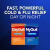 Vicks DayQuil & NyQuil Liquicaps, Cold, Cough and Flu Medicine, over-the-counter Medicine, 24 Ct EasyOptionXY LLC