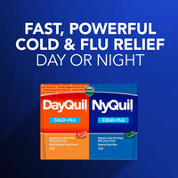Vicks DayQuil & NyQuil Liquicaps, Cold, Cough and Flu Medicine, over-the-counter Medicine, 24 Ct EasyOptionXY LLC