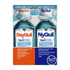 Vicks Dayquil & Nyquil Vapocool Liquid Cold & Flu Medicine, over-the-Counter Medicine, 2 x12 fl. oz. EasyOptionXY LLC
