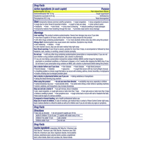 Vicks NyQuil Vapocool Medicine Caplets, Severe Cold & Flu, over-the-counter Medicine, 24 Caplets EasyOptionXY LLC