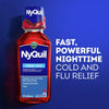 Vicks NyQuil Nighttime Cold, Cough & Flu Liquid Medicine, Over-the-Counter Medicine, Cherry, 2x12 Oz EasyOptionXY LLC