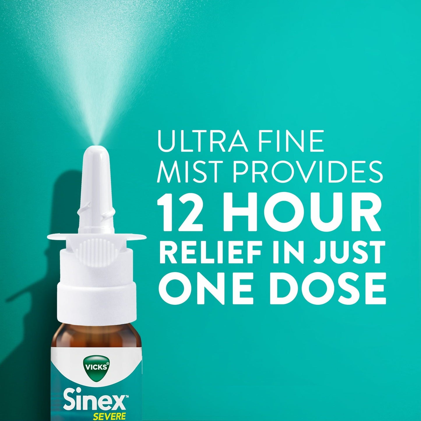 Vicks Sinex Severe Ultra Fine Nasal Mist, Sinus Relief Over-the-Counter Medicine, 265 Sprays EasyOptionXY LLC